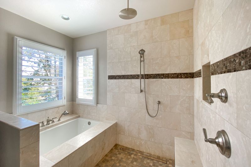 Spacious Walk-in Shower