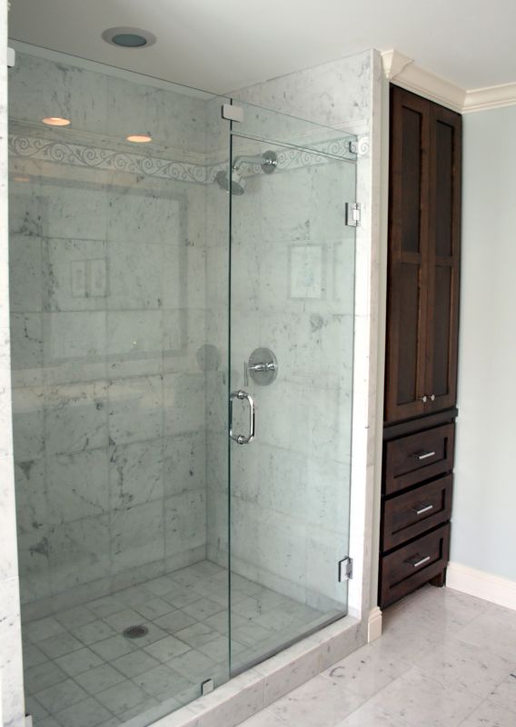 Clean and Modern Shower